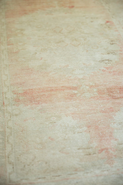 3.5x7 Vintage Distressed Oushak Rug Runner