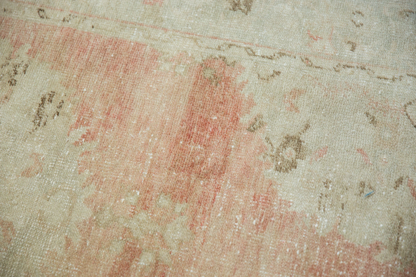 3.5x7 Vintage Distressed Oushak Rug Runner
