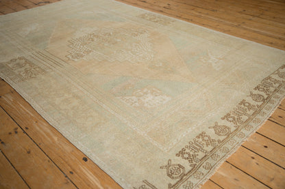 5.5x9 Vintage Distressed Oushak Carpet
