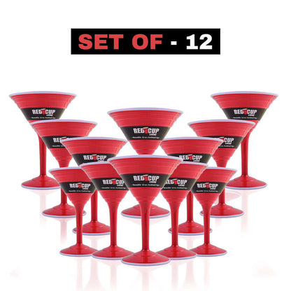 12oz Reusable Cocktail Cups | Unbreakable & BPA Free | Perfect for Parties, Camping, & Outdoors