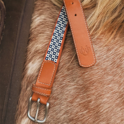 Aztec Checker Belt