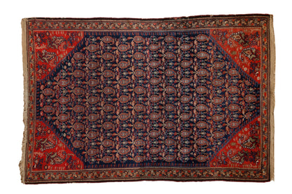 4.5x6.5 Antique Malayer Rug