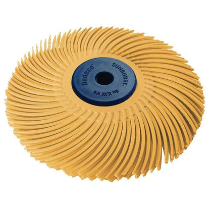 Dedeco® Sunburst® 3" 3-Ply Radial Bristle Disc Assortment