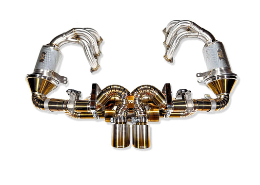Porsche 992 GT3 / GT3 RS Titanium Exhaust System VANTA Edition - Yonristic Performance