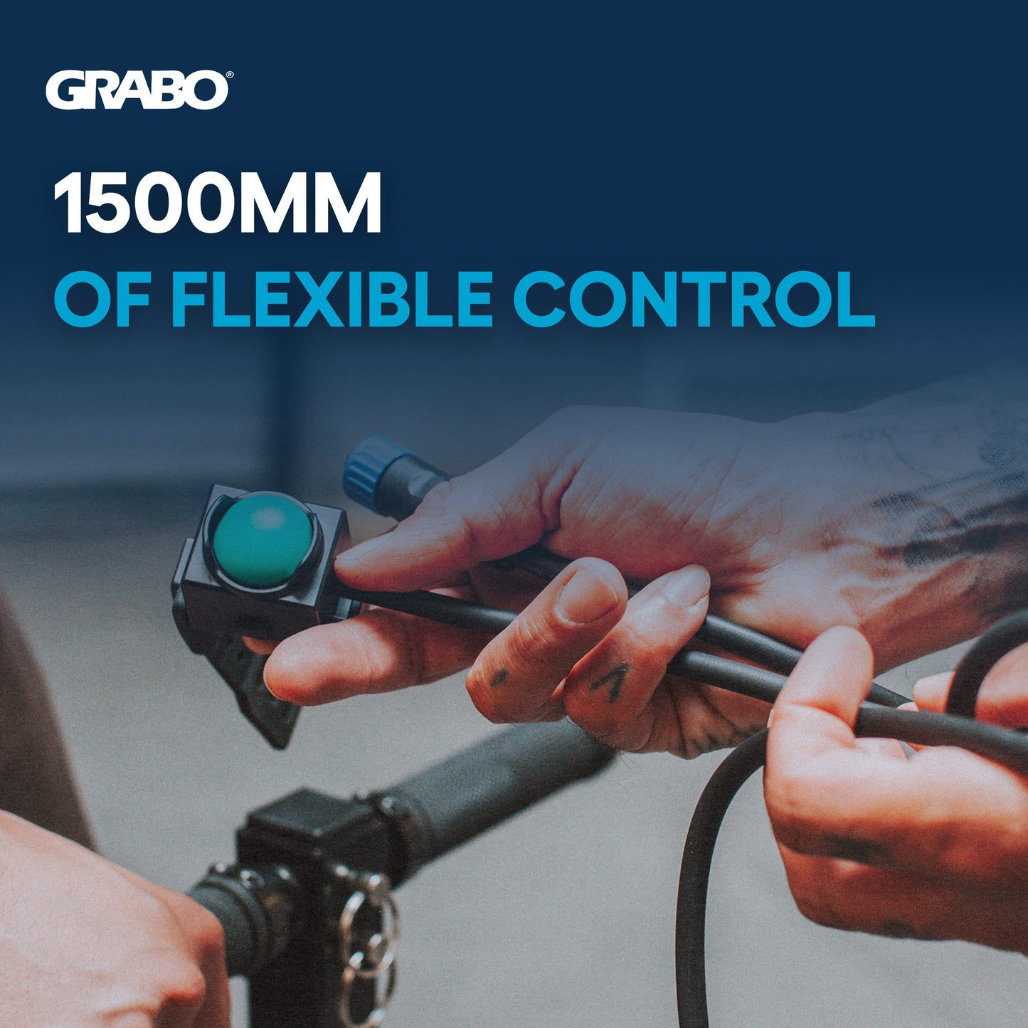GRABO HighFlow 1500mm Wired Remote Cable
