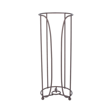 Freestanding Toilet Paper Holder for Standard Rolls (Oil-Rubbed Bronze Finish)