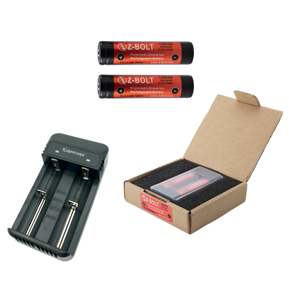 18350 Multi-Colored Handheld Light Body Packages - Thyrm Clips, Anti-Roll Collars, Tailcaps & Light Bodies