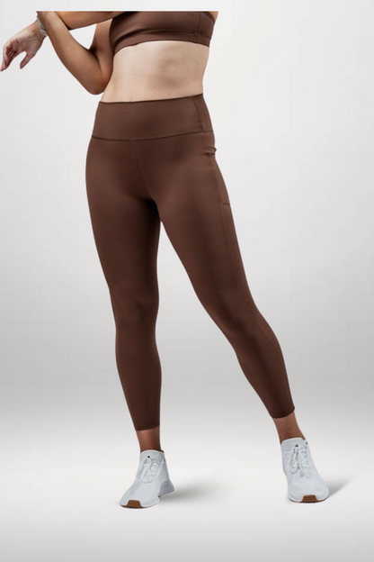 Women's SOHO Full Length High Waist Leggings (City Mocha)