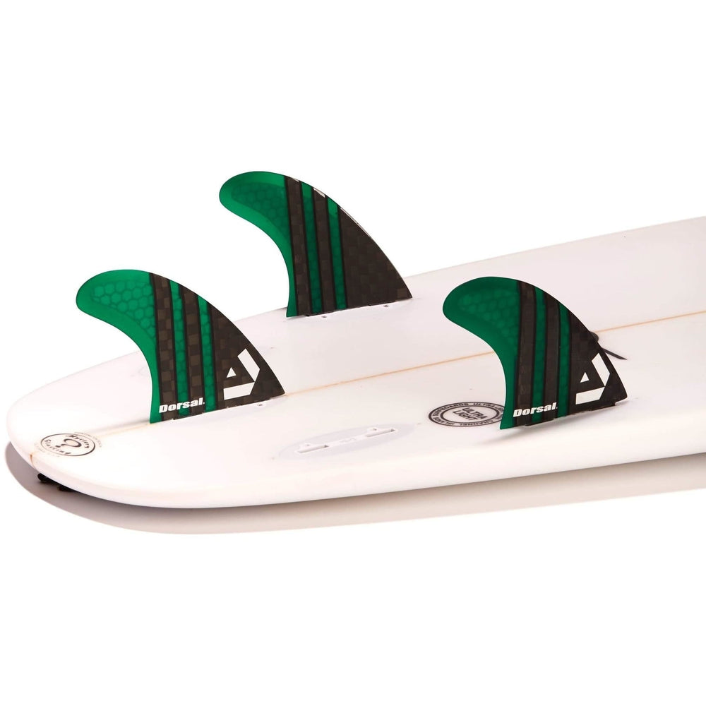 DORSAL Surfboard Fins Thruster 3 Set FCS Compatible