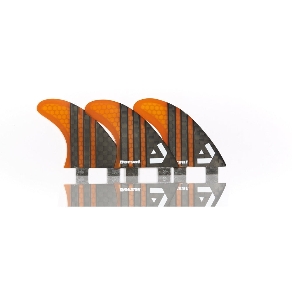 DORSAL Surfboard Fins Thruster 3 Set FCS Compatible