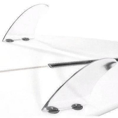 DORSAL Surfboard Fins Longboard Side 2 or Quad Rear Set FCS Compatible