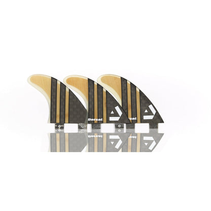 DORSAL Surfboard Fins Thruster 3 Set FCS Compatible