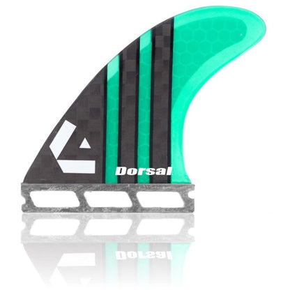 DORSAL Surfboard Fins Thruster 3 Set Future Compatible