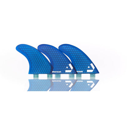 DORSAL Surfboard Fins Thruster 3 Set FCS Compatible