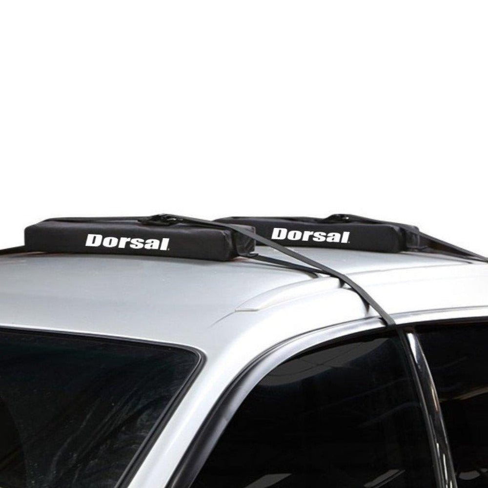 DORSAL Surfboard Car Soft Racks - Padded System, Easy Setup Any Car, ‘No Scratch’ Buckles - Strap Up to 3 Boards on Car Roof