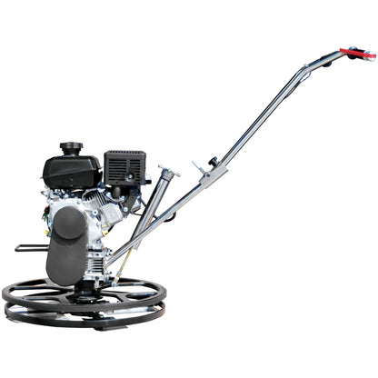 24" Concrete Power Trowel Edger 6HP Kohler Float Pan Blade Screed Finishing Tool
