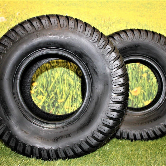 (Set of 4) 18x9.50-8 Turf Tires ATW-003