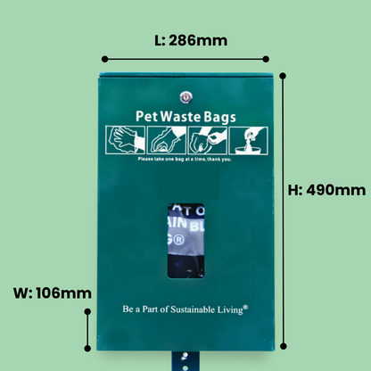 Header Poop Bags Dispenser