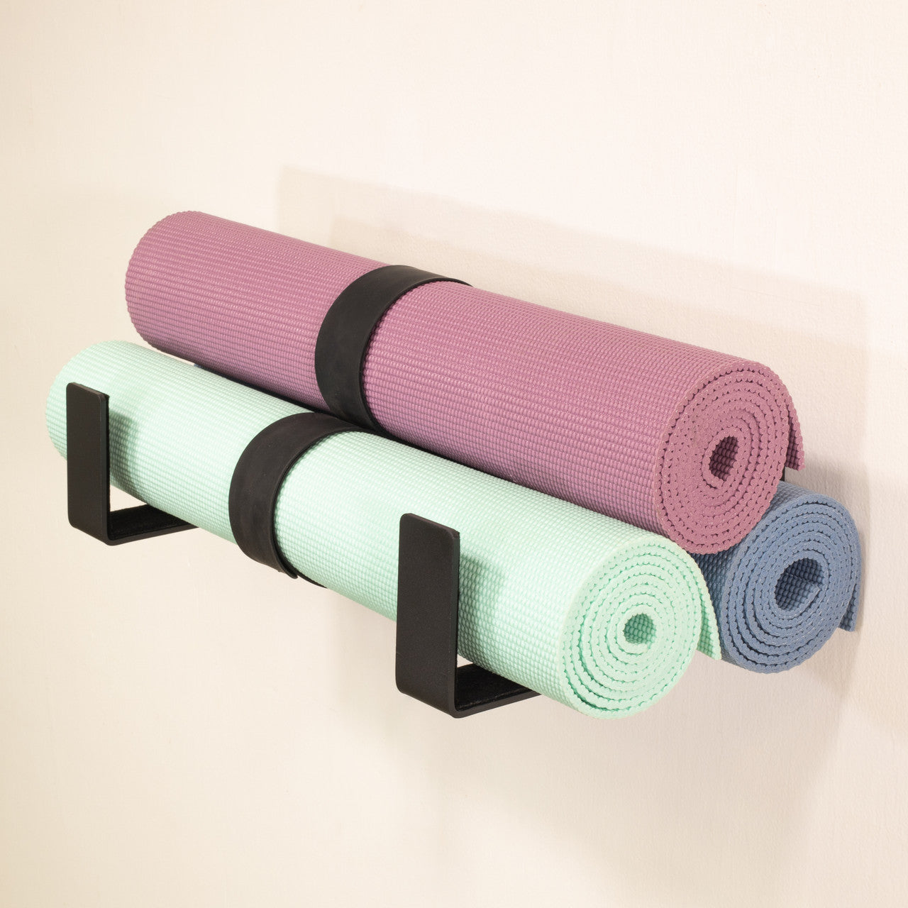 11" x 6" Minimalist Wall Hooks | Large | 2-Pack | Holds 50 lbs