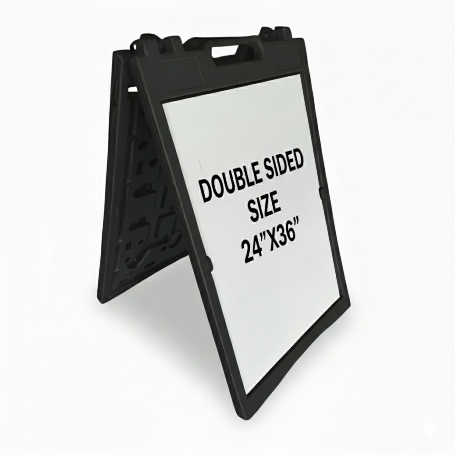 A Frame Sign Deluxe 24"x36" Plastic BICGS-2401-W White