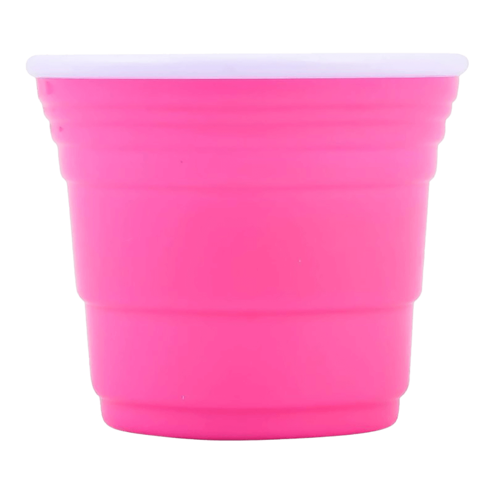 2oz Reusable Pink Party Shooter Cup | Unbreakable, BPA Free | Perfect for Parties, BBQs, Outings