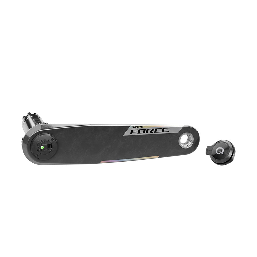 SRAM Force AXS Left Crank Arm Power Meter Spindle Assembly - 170mm 12/13-Speed DUB PM Spindle Carbon E1