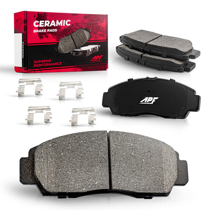 For Nissan Frontier (05-18), Nissan Xterra (05-15) Front Ceramic Brake Pads