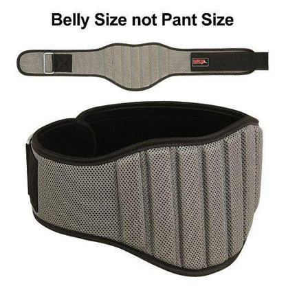 Weight Lifting Belt For Gym Workout 8" Wide - Lumber Back Support All Sizes