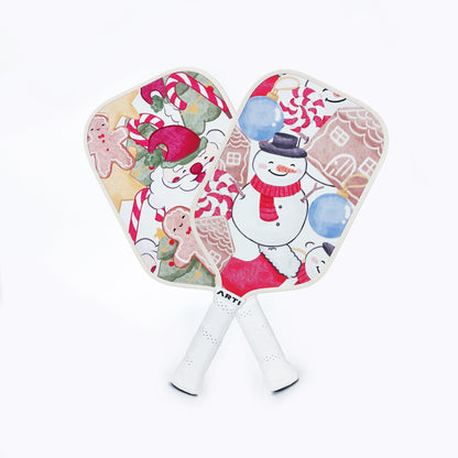 ARTI Fiberglass "Christmas Edition" Pickleball Paddle Set - USA Pickleball Approved