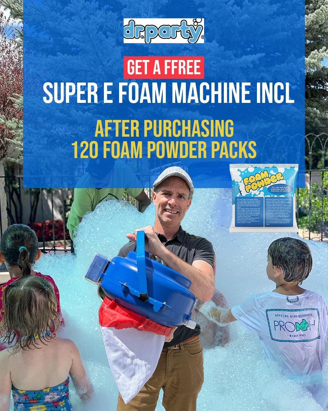 Foam Powder Packs 6 – 24 -40 - 68- 80-102-120-160- 170- 204