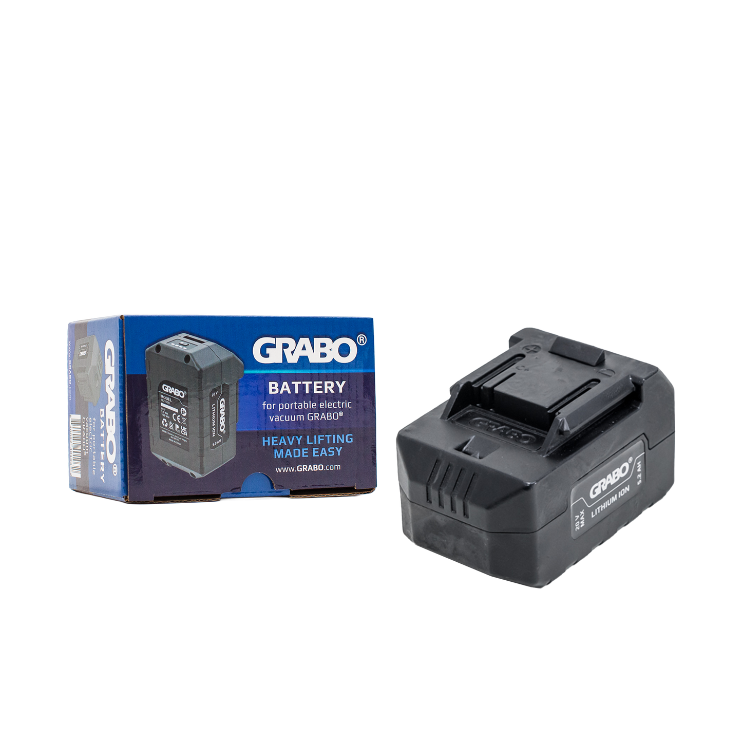 GRABO HighFlow 20V 5.2Ah Li-Ion Battery