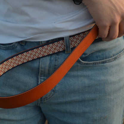 Aztec Checker Belt