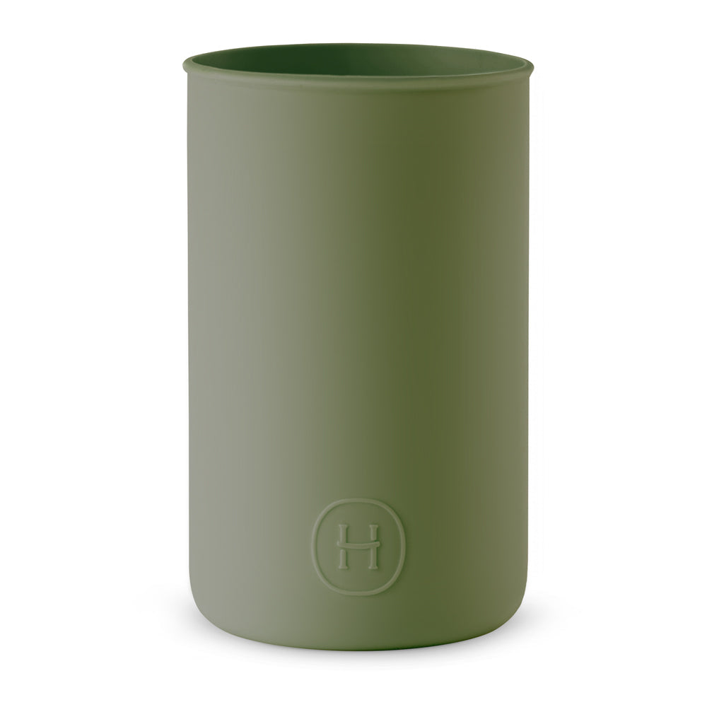 Silicone sleeve- Seaweed Green 20fl oz