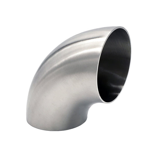 6.000" 14ga Tight Radius Butt-Weld 90° Elbow - (2WCL - Special) - Polished OD/ID - 304 Stainless