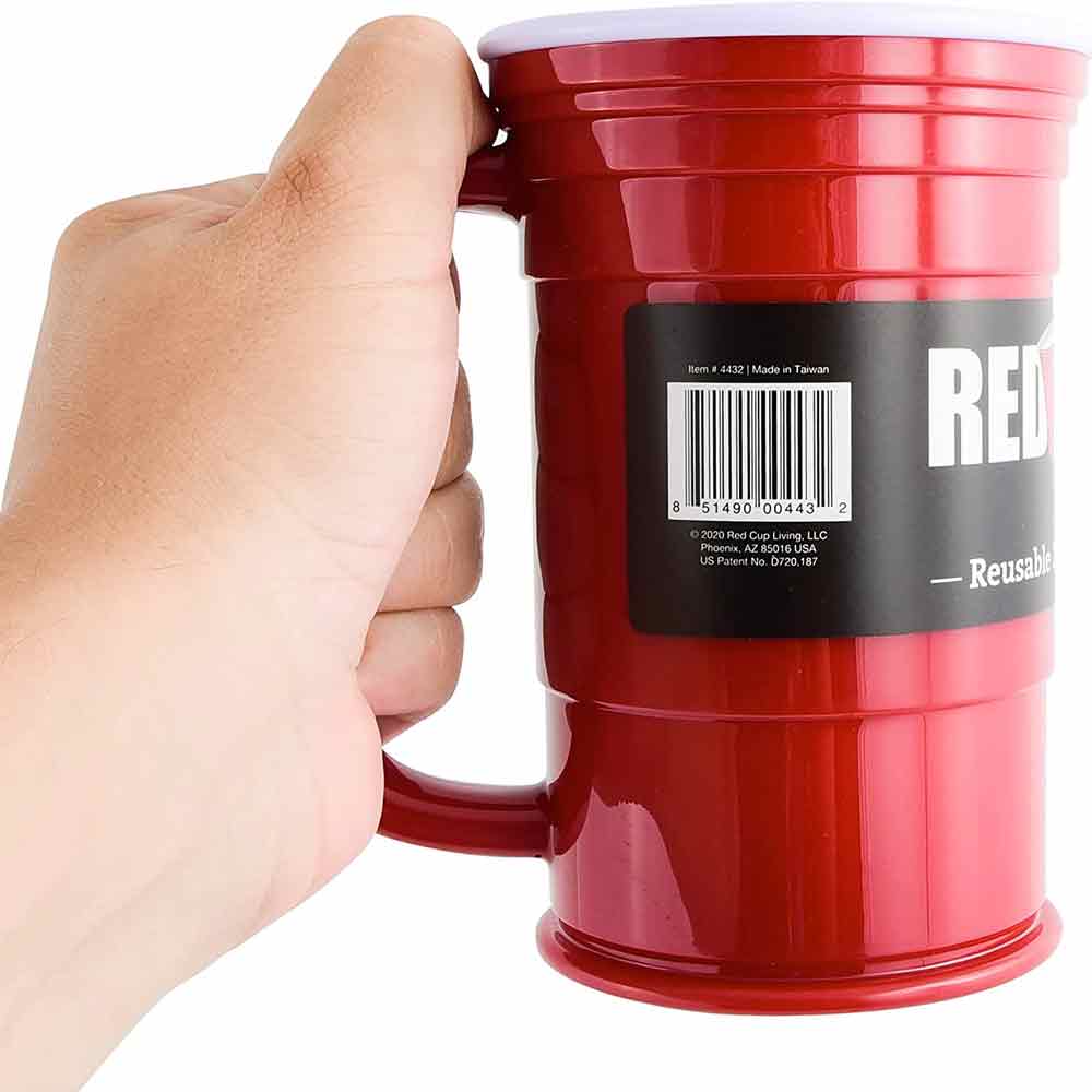24oz Reusable Plastic Beer Mugs | Durable & Unbreakable, BPA Free | Perfect for Parties, Camping & Outdoors