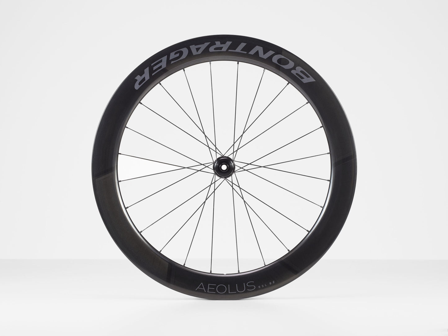 Wheel Front Bontrager Aeolus RSL 62 TLR Disc 12T Black