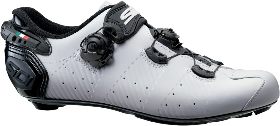 SIDI Wire 2S Road Shoes - Men's White/Black 40.5