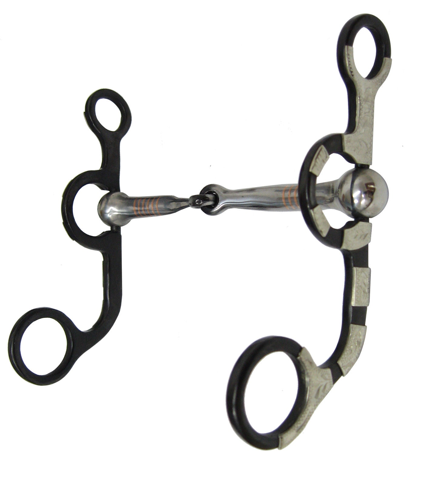 AJ Tack Argentine Snaffle Bit - Thumbnail 2