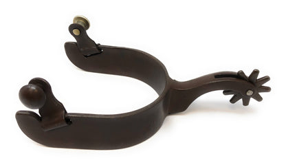 AJ Tack Praying Cowboy Antique Brown Spur Package