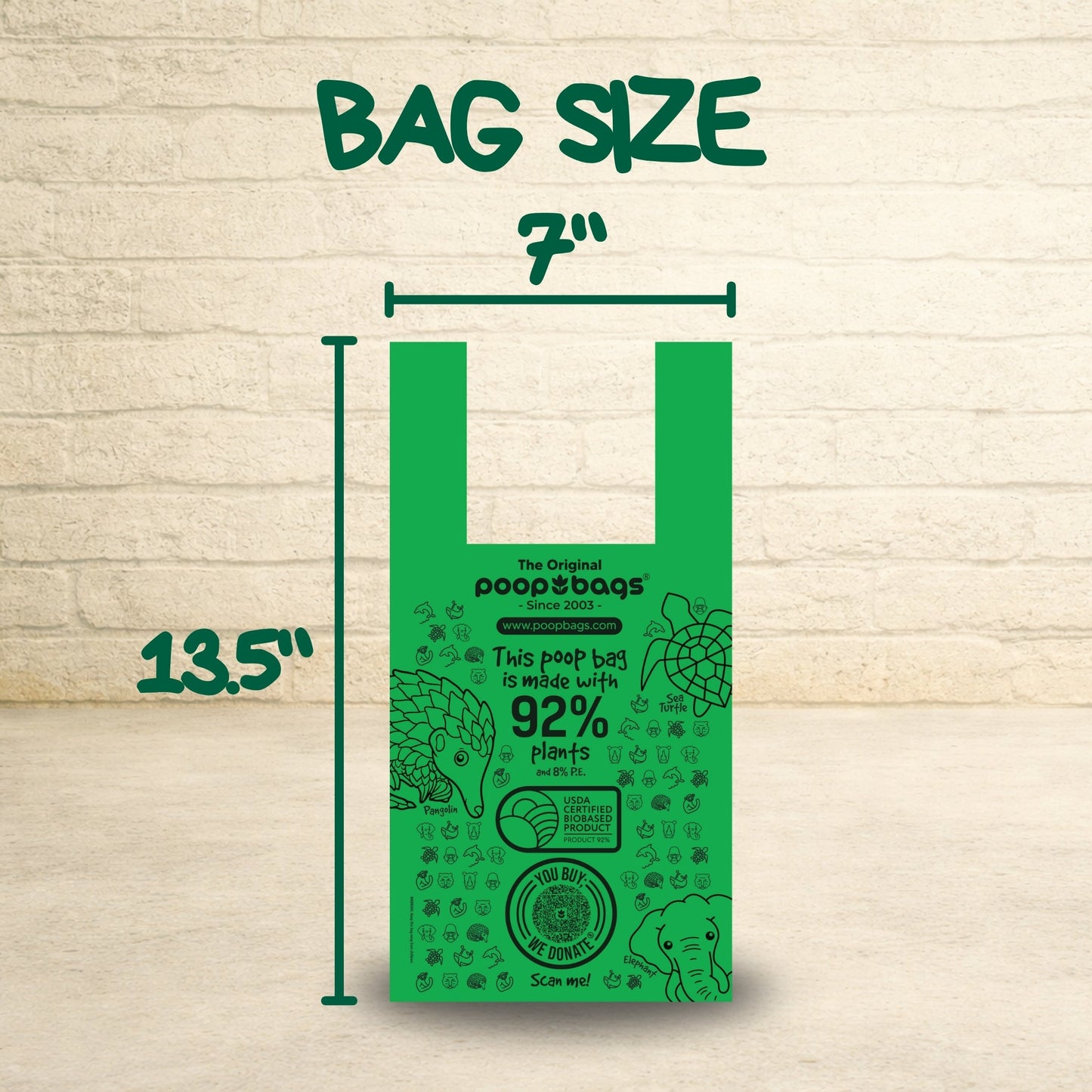 Handle Tie Poop Bags