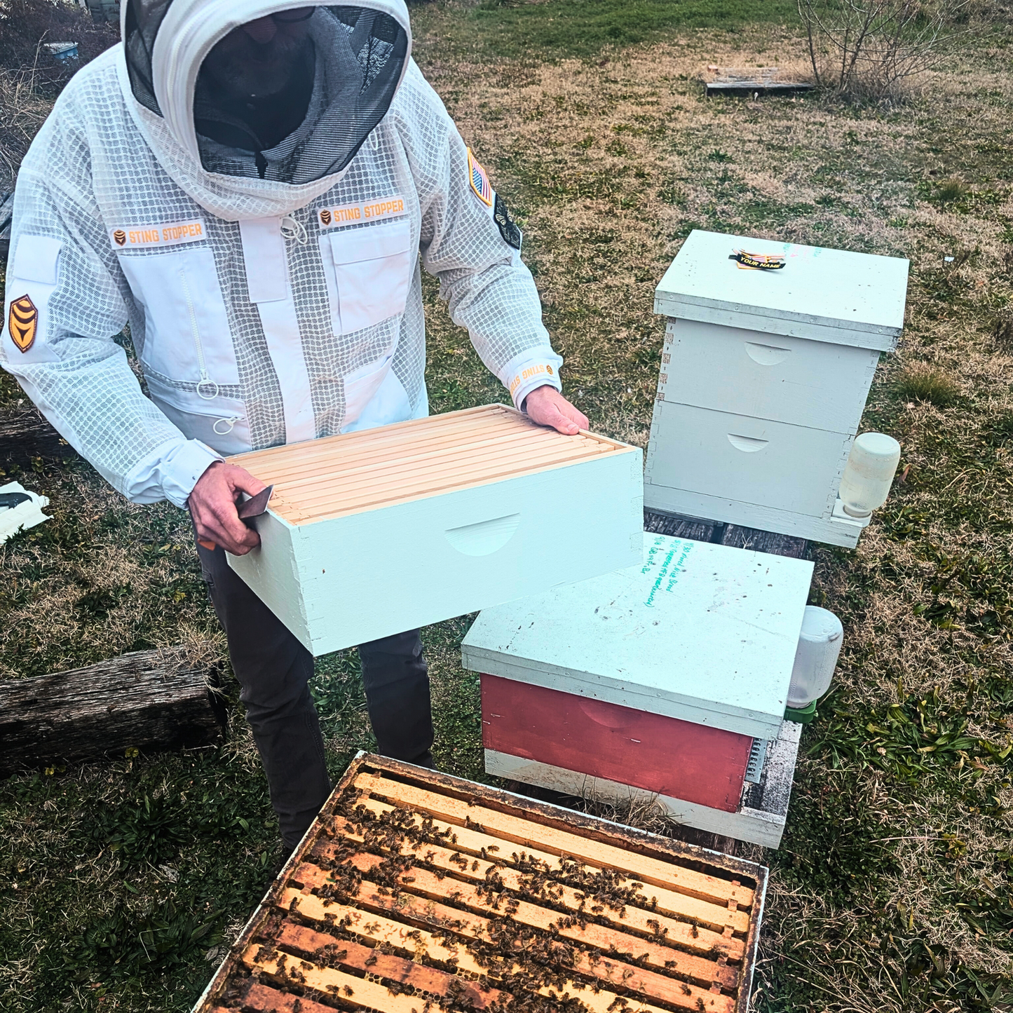 Professional Three Layer Ventilated Beekeeping Jacket