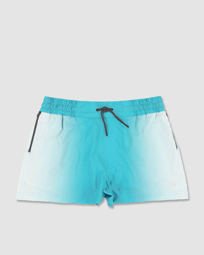 Swim Shorts Super Bright Halftone Neon Blue
