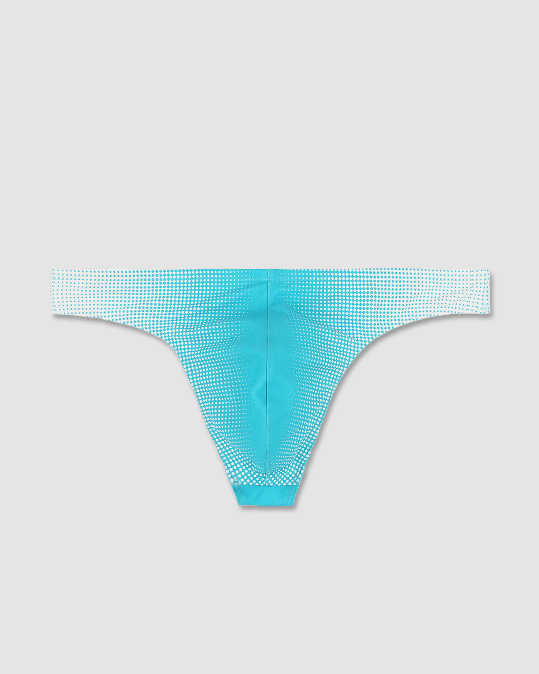Swim Thong Super Bright Halftone Neon Blue