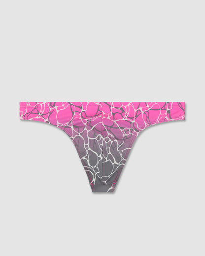 Swim Thong Acqua Pink