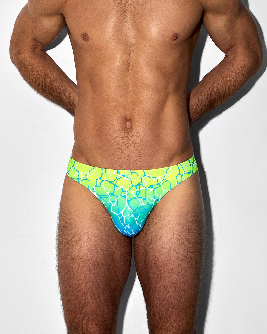 Swim Thong Acqua Yellow