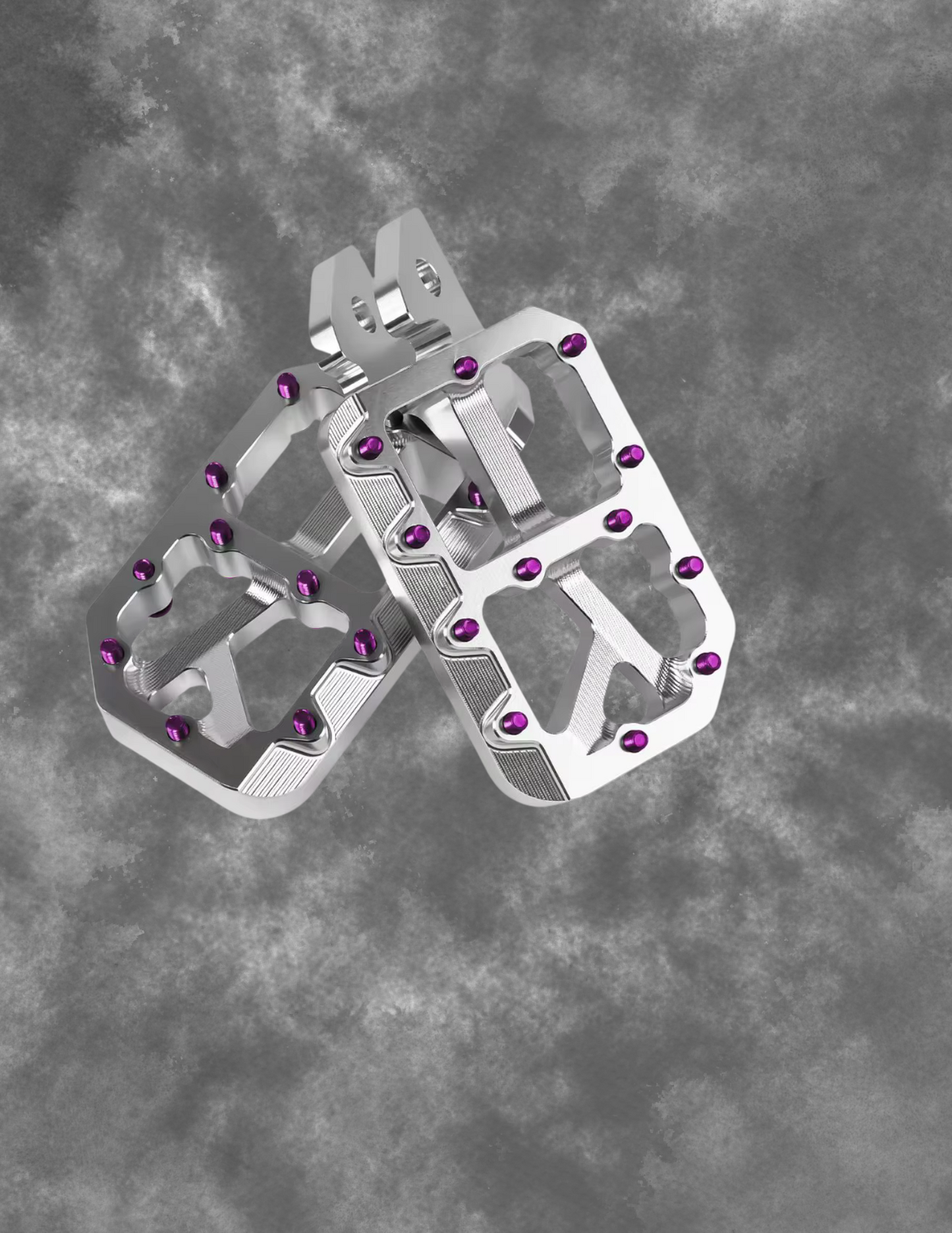 EXZ Foot Pegs Surron LBX/ERIDE/TALARIA/Ultra Bee (SILVER)