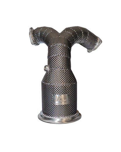 IRL Audi B9 Downpipe