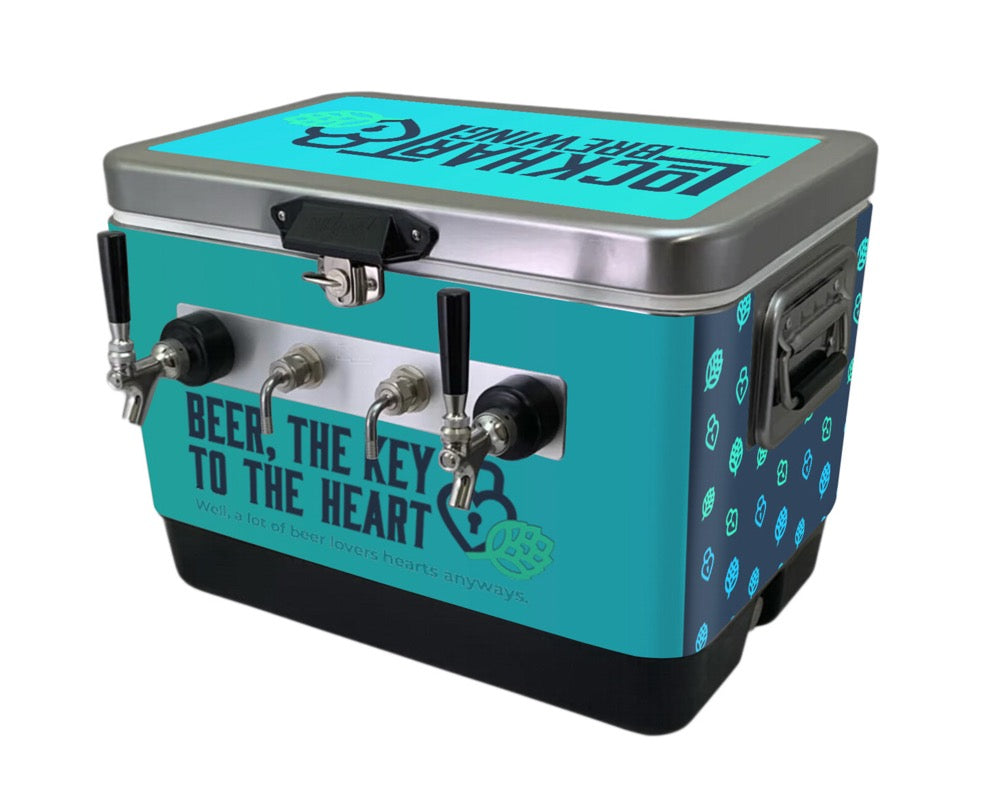 2-Tap Jockey Box, Front Inputs