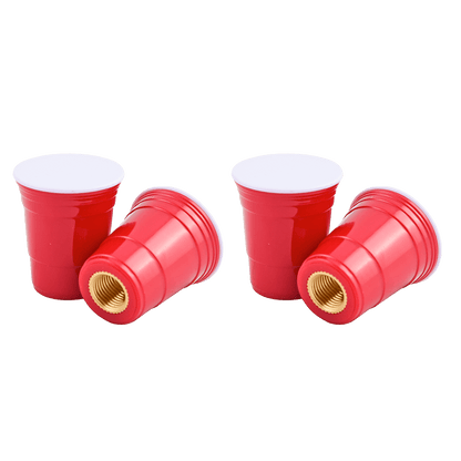 Bicycle Tire Valve Caps (Set of 2) | Easy Installation, BPA & Phthalates Free, Tire Protection