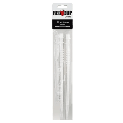 18oz and 32oz Reusable Plastic Straws | Durable Plastic, BPA and Phthalates free | Eco-friendly